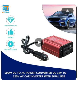 Conversor 12 V para 220 V PORTÁTIL